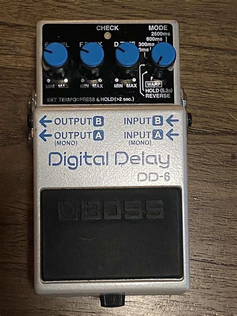 Boss dd-6 Digital delay guitar pedal | Reverb
