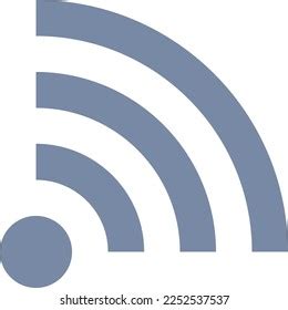 Wifi Signal Logo Gray Which Quite Stock Vector (Royalty Free ...