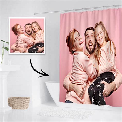 Custom Photo Shower Curtains Custom Image Shower Curtain Etsy