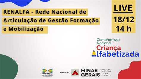 RENALFA Rede Nacional de Articulação de Gestão Formação e Mobilização