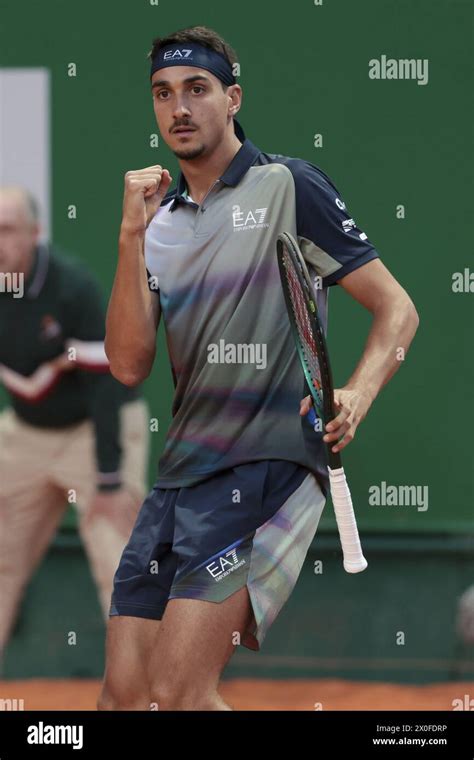 Lorenzo Sonego Of Italy During Day 5 Of The Rolex Monte Carlo 2024 ATP