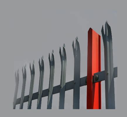 High Quality Hot Dipped Pvc Coated Europe Palisade Fence Panels