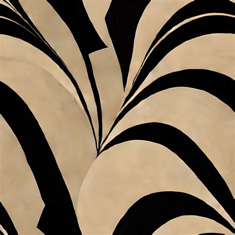 Beige And Black Abstract Art Pattern Creative Fabrica