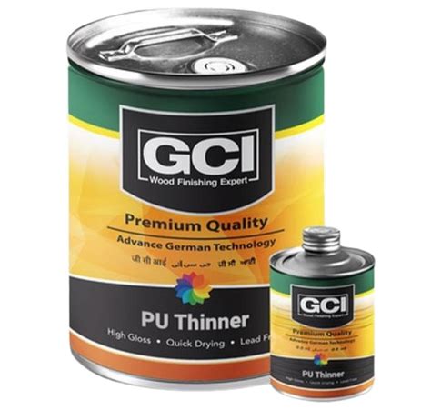 Gci Pu Thinner For Polyurethane Packaging Type Can At Rs Litre