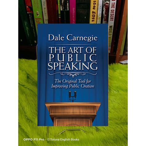 Jual The Art Of Public Speaking The Original Tool For Improving Public