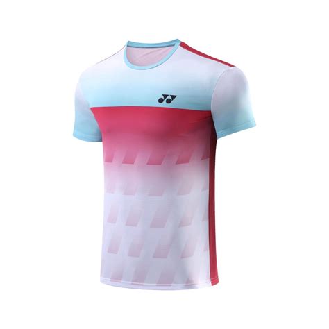 Badminton Yonex Badminton Uniforms Jersey Men Fluorescent Blue