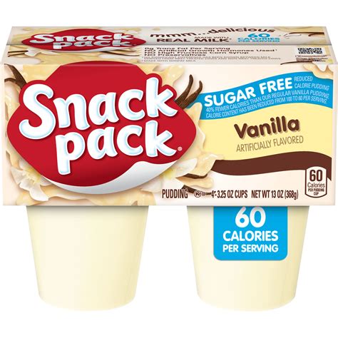 Snack Pack Vanilla Pudding Nutrition Facts Blog Dandk