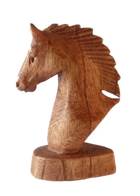 Pferd aus Holz 10cm PF1080040 Möbel Mitter