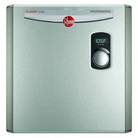 Rheem Rtex 27 240 Volt 3 Chamber 27kw Electric Tankless Water Heater