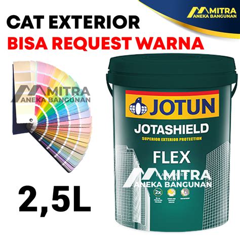 Jual CAT TEMBOK WATERPROOF JOTUN JOTASHIELD FLEX 2 5 LITER BISA