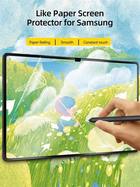 Danycase Protector De Pantalla De Papel Danycase Compatible Con Samsung