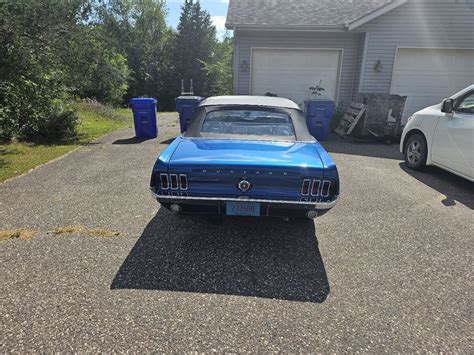 1967 Ford Mustang Convertible Blue RWD Automatic Classic Ford Mustang