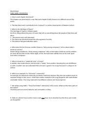 Introduction Study Guide Dillon Kurkies World Music Study Guide