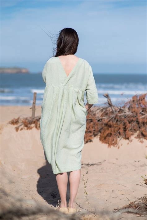 Linen Dress Motumo 16S6 設計館 motumo 洋裝 連身裙 Pinkoi