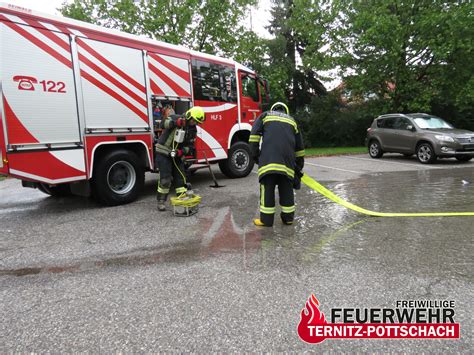 Unwettereinsatz Vom Freiwillige Feuerwehr Ternitz Pottschach