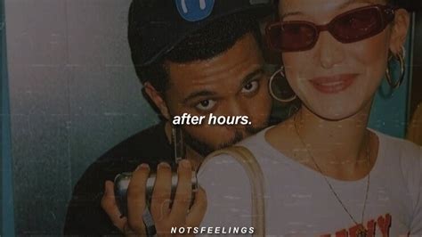 The Weeknd — After Hours Sub Español Lyrics Youtube