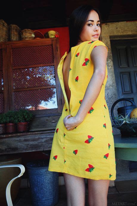 Ukrainian Babe Li Moon Shows Her Big Tits And Poses Naked In The Garden