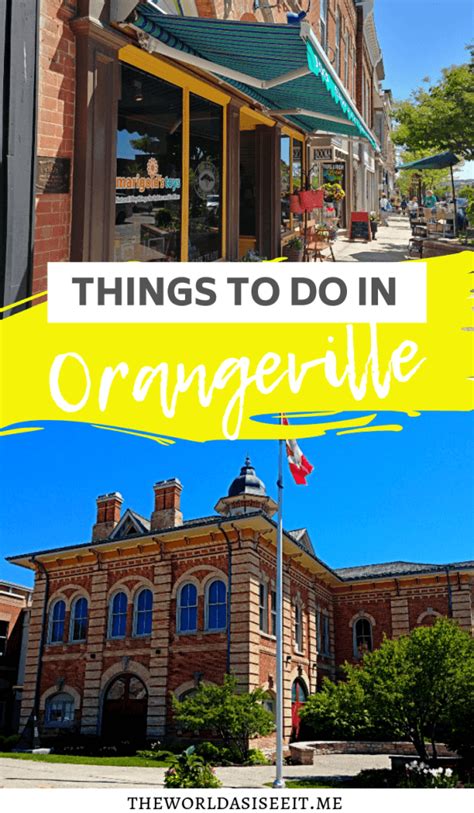 8+ Fabulous Things to do in Orangeville Ontario