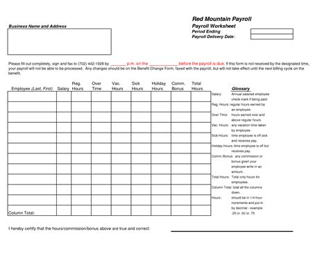 payroll spreadsheet template db excelcom
