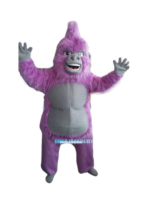 Pink Gorilla Mascot Costume Adult Costume