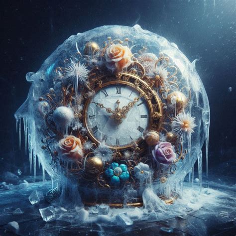 Frozen Clock By Sweeties685 On Deviantart