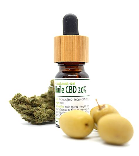 Huile CBD Spectre Complet 20 10ml Herborisia