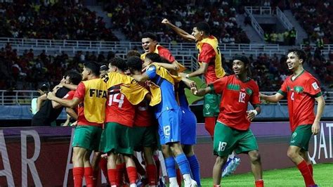 Live Score Hasil Maroko Vs Iran 16 Besar Piala Dunia U17 2023 Duel