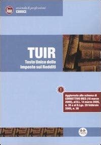 Tuir Testo Unico Delle Imposte Sui Redditi Libro Experta Azienda