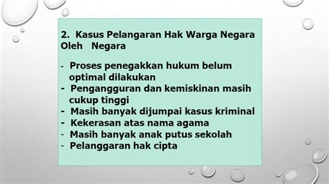 Materi Kasus Pelanggaran Hak Dan Pengingkaran Kewajiban Xii Quizizz