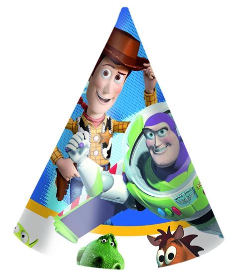 Toy Story Power Party Hats Set Of 6 Toy Story Party Supplies Toy