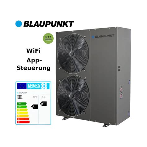 Blaupunkt Monoblock Luft Wasser Wärmepumpe 20 kW R32 GLo24