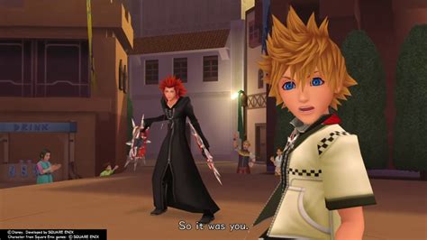 Kingdom Hearts Ii Final Mix Ps Cutscene Diz And Axel Confront