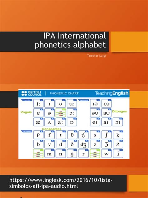 Ipa International Phonetics Alphabet Pdf