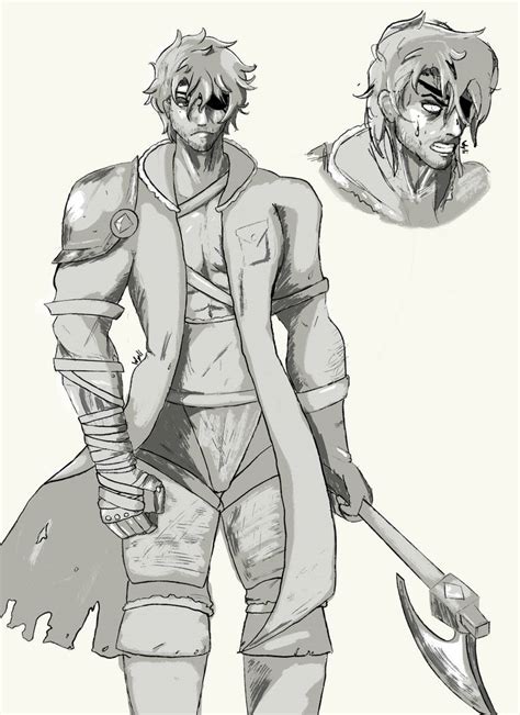 Barbarian Oc By Wyliart On Deviantart