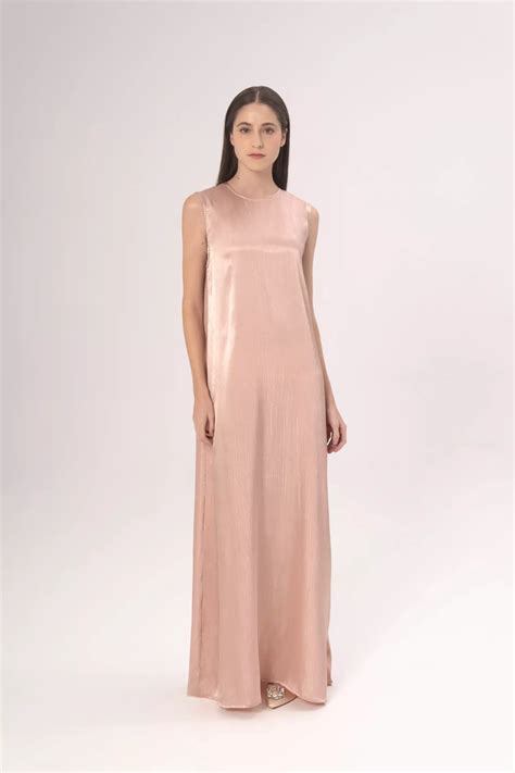 Jual Demure Co DEMURE CO HEELA INNER DRESS IN NUDE Original 2024