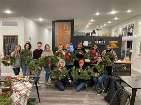 Amos Rome Holiday Wreath Making Class More To Manson