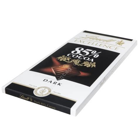 Шоколад Lindt Excellence 85% какао (100г) – купить в интернет-магазине ...
