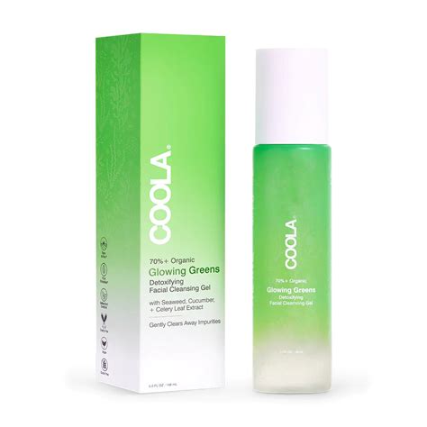 COOLA Glowing Greens Detoxifying Facial Cleansing Gel – McDaniel Dermatology