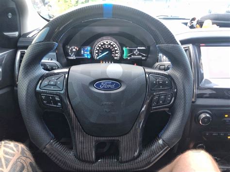 Ford Ranger Custom Carbon Fiber Steering Wheel Only For North