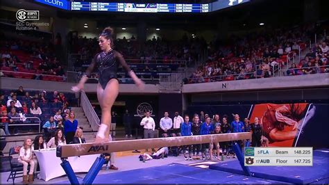 Amelia Hundley Florida Balance Beam Florida At Auburn