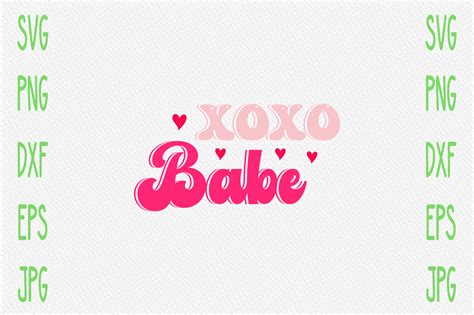 Xoxo Babe Graphic By Lazy Sanda Creative Fabrica