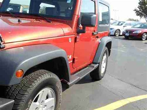 Buy Used 2009 Jeep Wrangler X Sport Utility 2 Door 3 8l In Genoa Illinois United States