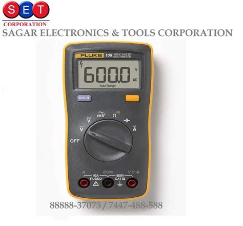 Fluke Palm Sized Digital Multimeter At Rs Fluke Measuring