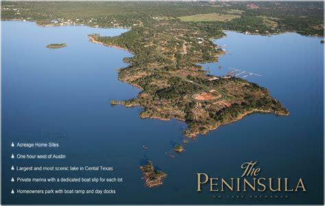 The Peninsula on Lake Buchanan, Texas offered by Jim Berry Hill County Ranch Sales