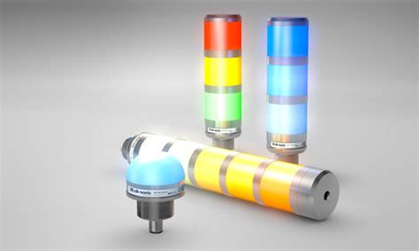 Led Stack Light Sbt Rgb Series Di Soric Flashing Color Modular