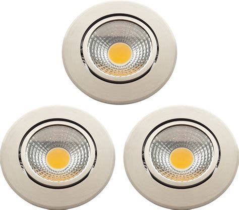 Pack L Mpara Techo Empotrable W Blanco Led En Mercado Libre