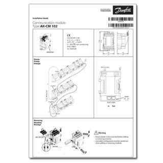 Hunter Liberty Corp Danfoss AK CM 102 Installation Guide Hunter