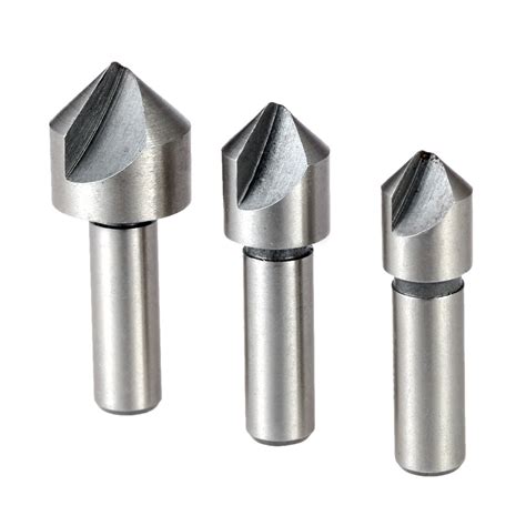 Pcs High Speed Steel Chamfer Reamer Professional Chamfering Cutter