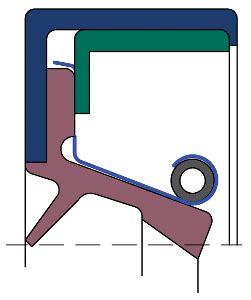 K Joint Radial Pour Arbres A W Chesterton Company France