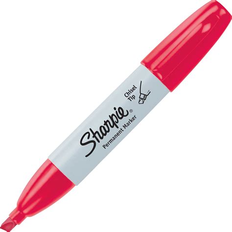 Sharpie Large Barrel Permanent Markers - Wide Marker Point - Chisel ...